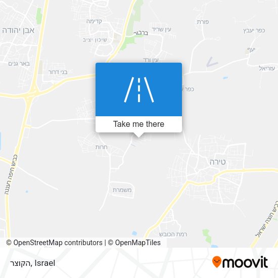 הקוצר map