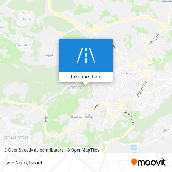 סינגל יפיע map