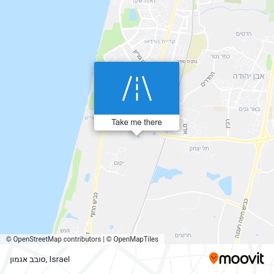 סובב אגמון map