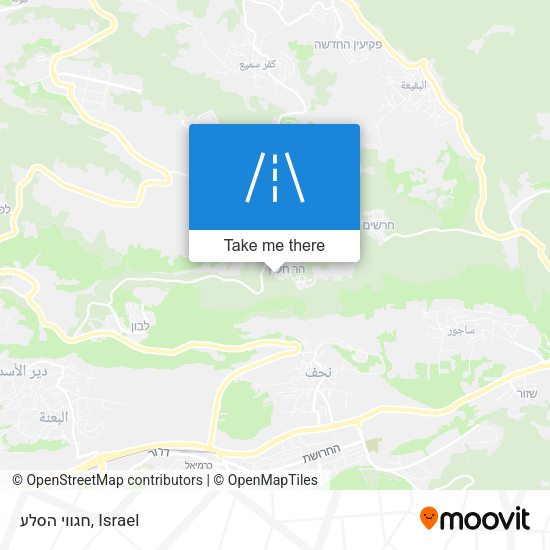 Карта חגווי הסלע