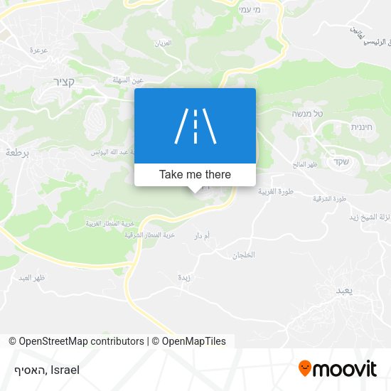 האסיף map