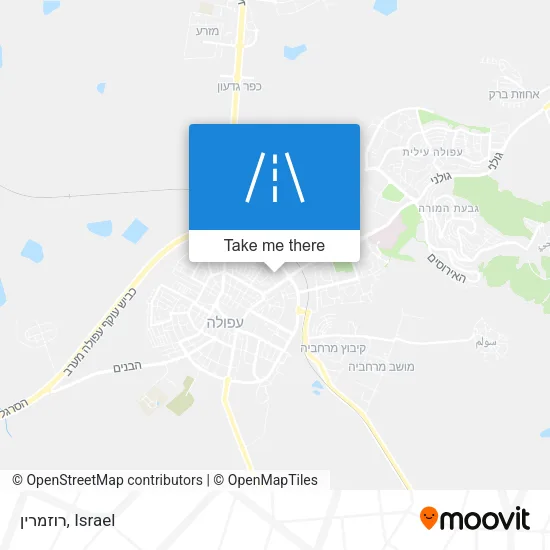 Карта רוזמרין