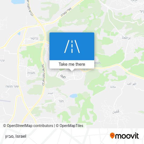 סביון map