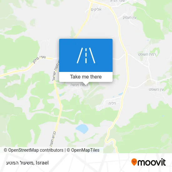 Карта משעול המטע
