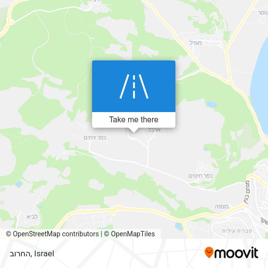 החרוב map