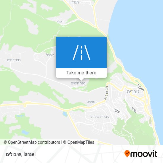 שיבולים map