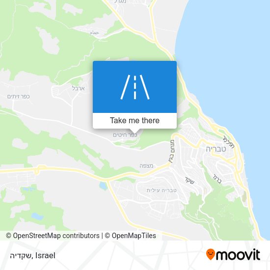 שקדיה map