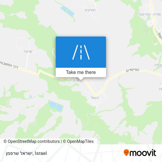 ישראל שרפמן map