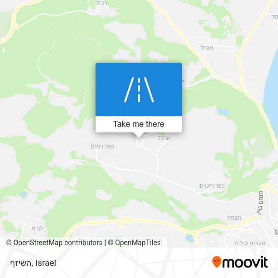 השיזף map