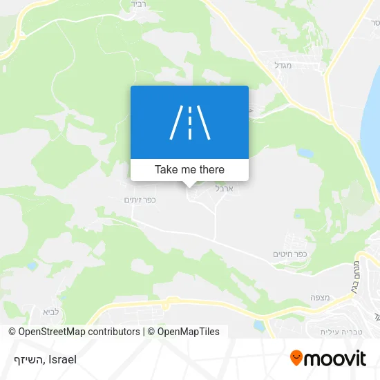 Карта השיזף