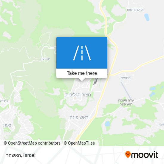 האשחר map