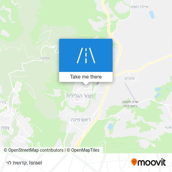 קדושת לוי map