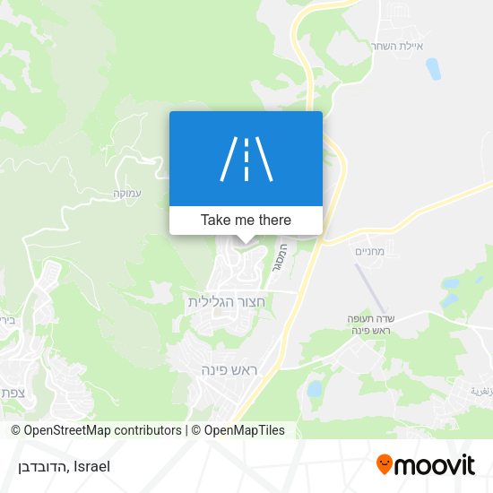 הדובדבן map