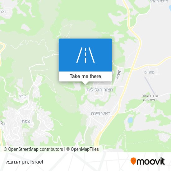 חנן הנחבא map