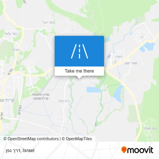 Карта דרך גפן