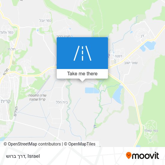 דרך ברוש map