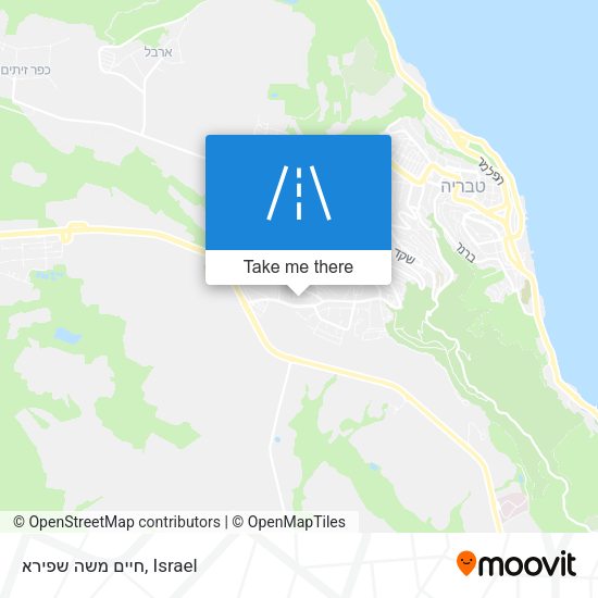 חיים משה שפירא map
