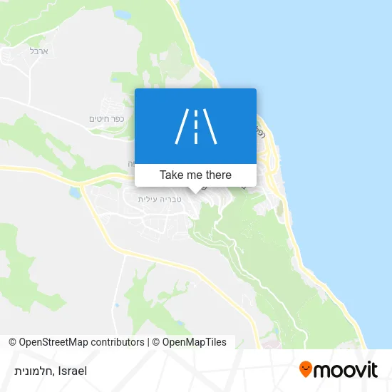 חלמונית map