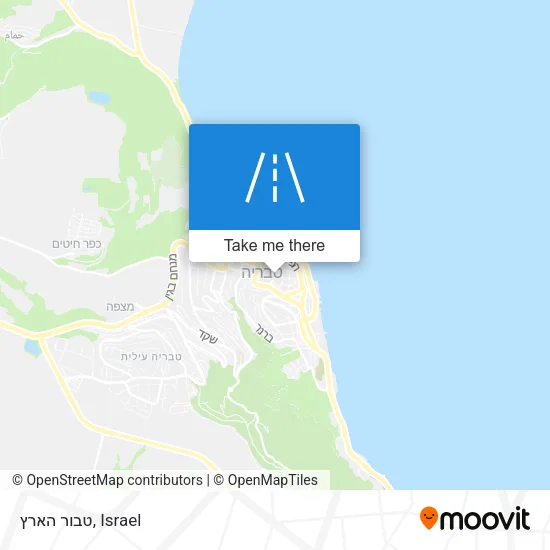 Карта טבור הארץ