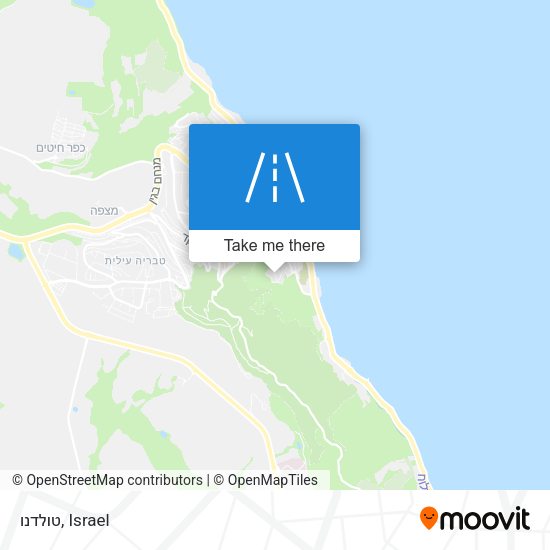 טולדנו map