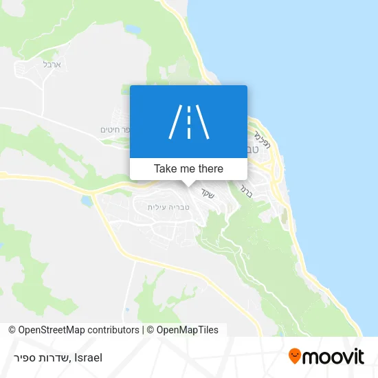 Карта שדרות ספיר
