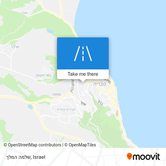 שלמה המלך map