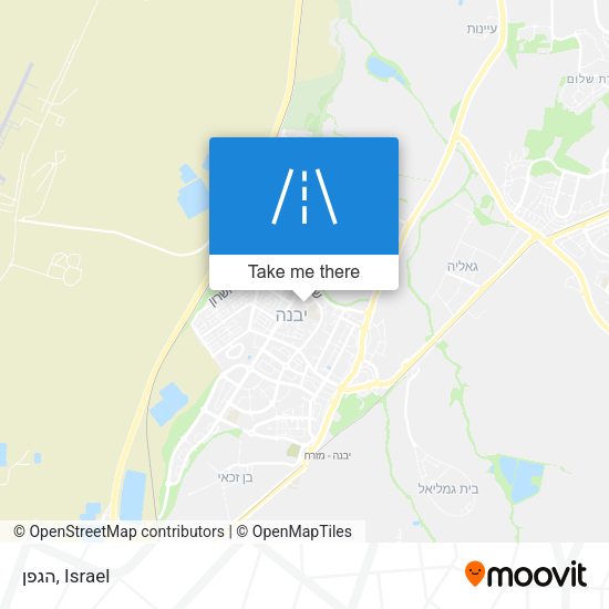 הגפן map