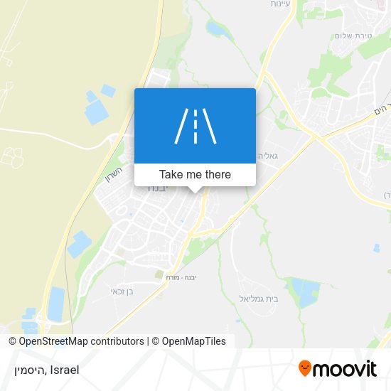 היסמין map