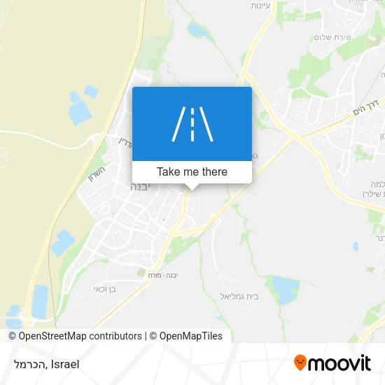 Карта הכרמל