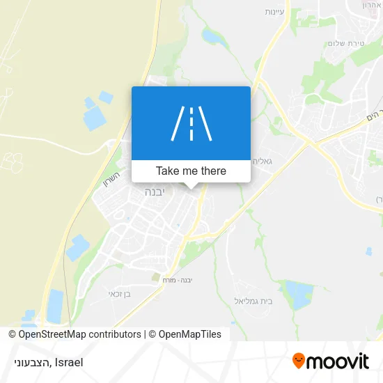Карта הצבעוני