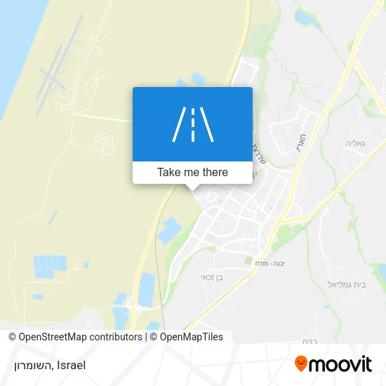Карта השומרון