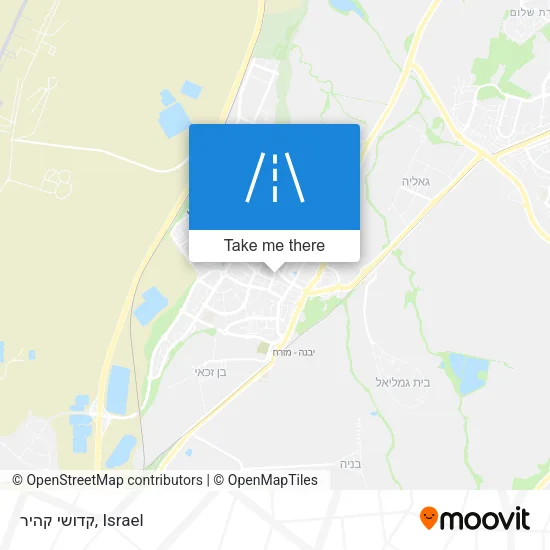 קדושי קהיר map