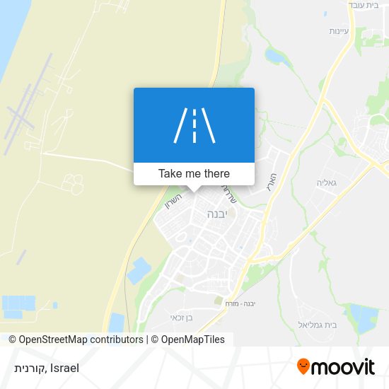 קורנית map