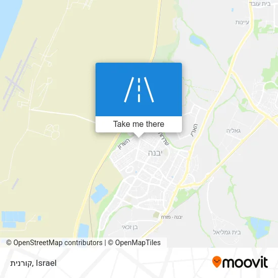 Карта קורנית