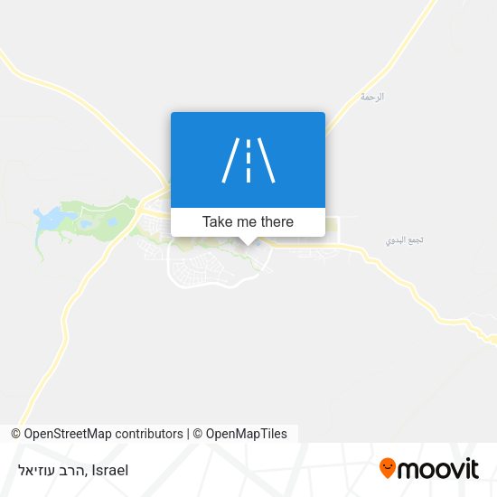 Карта הרב עוזיאל