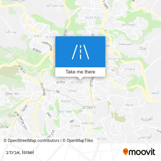 Карта אבינדב