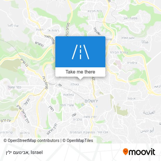 אבינועם ילין map