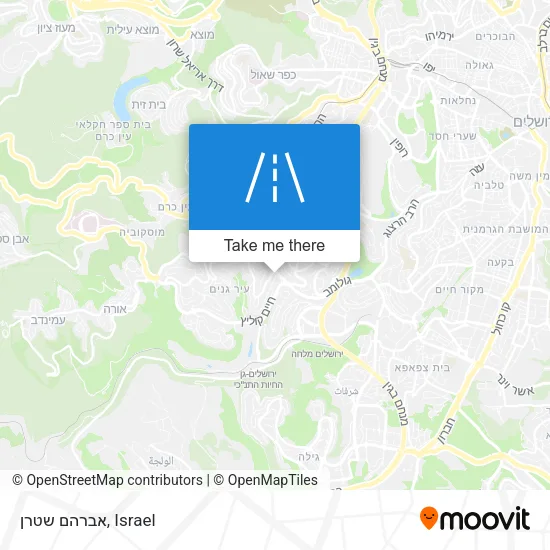 Карта אברהם שטרן