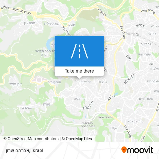 Карта אברהם שרון