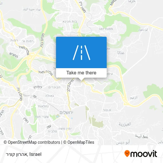 Карта אהרון קציר