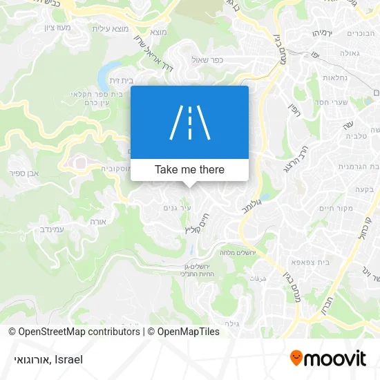 Карта אורוגואי