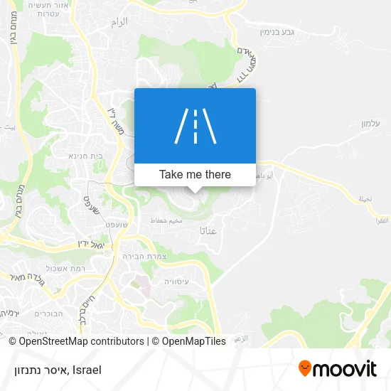 Карта איסר נתנזון