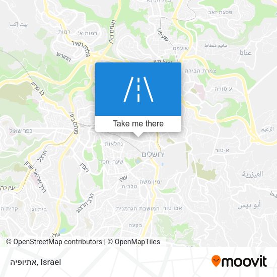 אתיופיה map