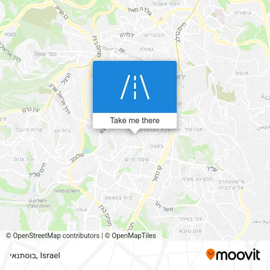 Карта בוסתנאי