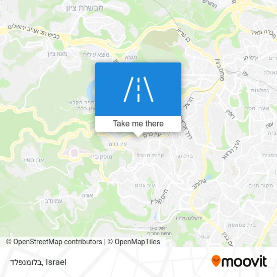 Карта בלומנפלד