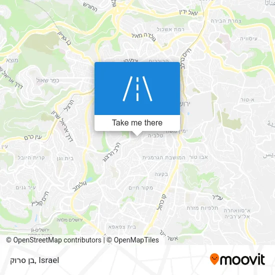 Карта בן סרוק