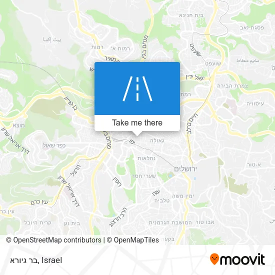 Карта בר גיורא