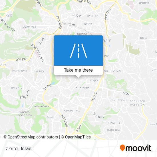 Карта ברוריה