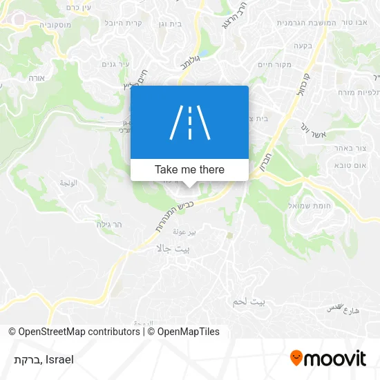 Карта ברקת