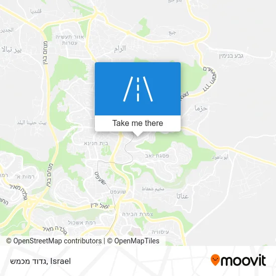 Карта גדוד מכמש